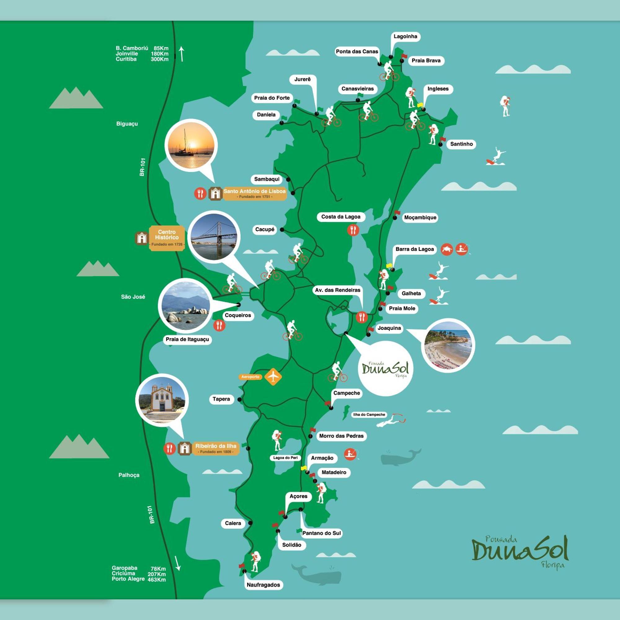 Pousada Dunasol Floripa Florianópolis Kültér fotó